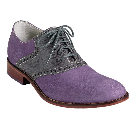 Cole Haan Air Colton Saddle Oxford Grape Nubuck/Iron Outlet Coupons