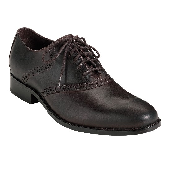 Cole Haan Air Colton Saddle Oxford Chocolate Brown Outlet Coupons