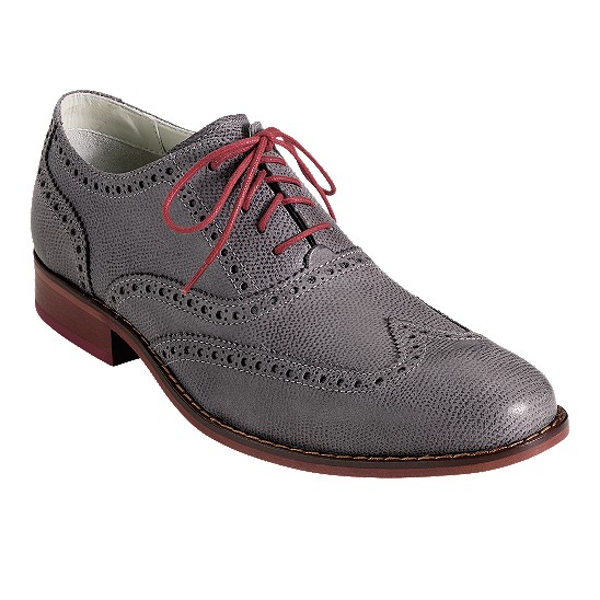 Cole Haan Air Colton Casual Wingtip Oxford Iron Textured Outlet Coupons