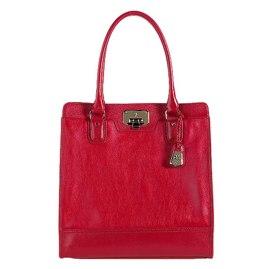 Cole Haan Vintage Valise Kendra Tote Tango Red Outlet Coupons