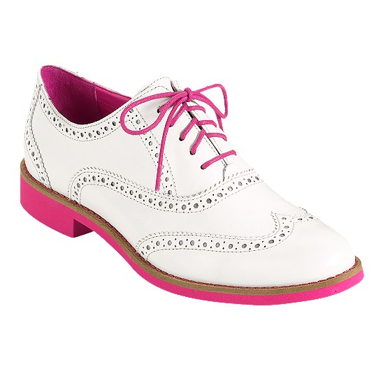 Cole Haan Alisa Oxford Ivory/Azalea Outlet Coupons