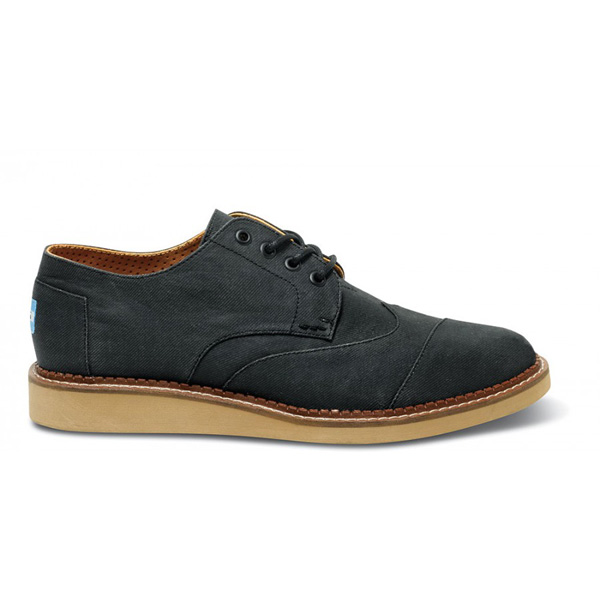 Toms Ash Aviator Twill Men Brogues Outlet Coupons