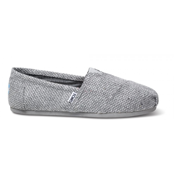 Toms Grey Tweed Men Classics Outlet Coupons