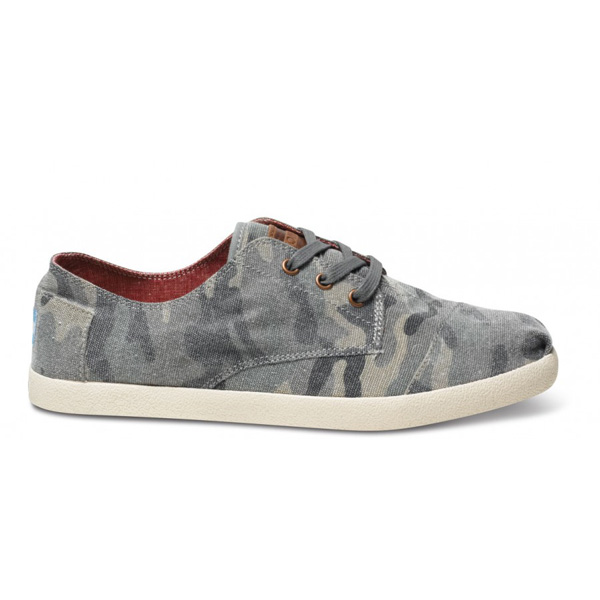 Toms Camo Canvas Men Paseos Outlet Coupons