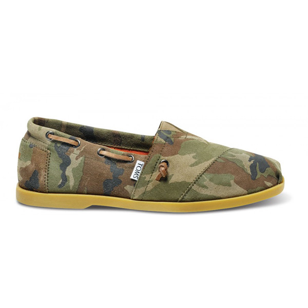 TOMS+ Camo Leather Men Biminis Outlet Coupons