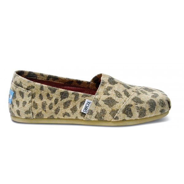 Toms Leopard Burlap Women Classics Outlet Coupons