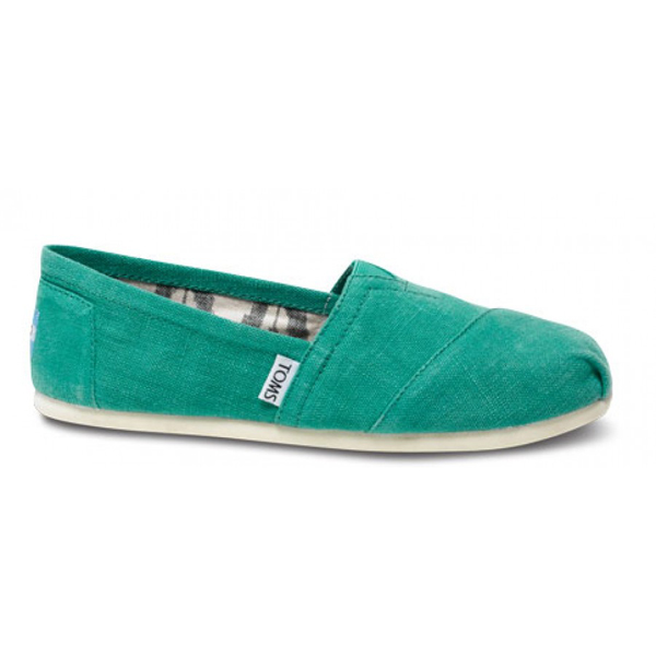 Toms Earthwise Green Women Vegan Classics Outlet Coupons