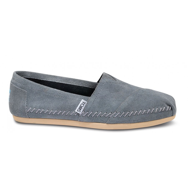 TOMS+ Grey Sitka Women Moccasin Classics Outlet Coupons